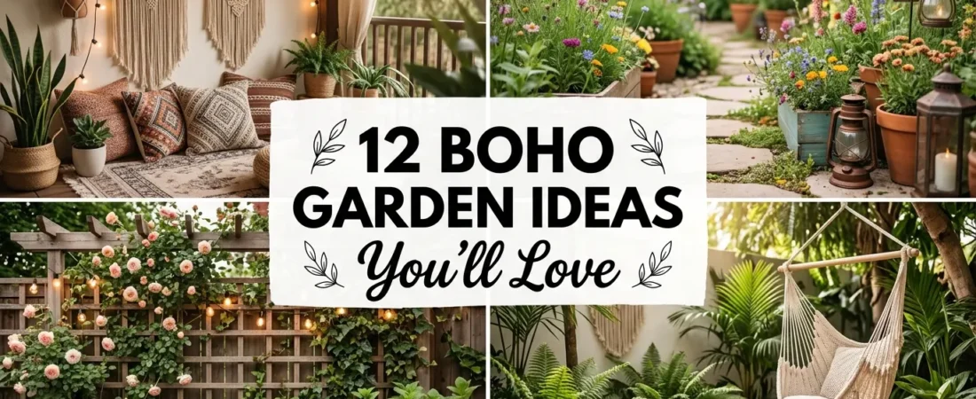 12 Boho Garden Ideas You’ll Love