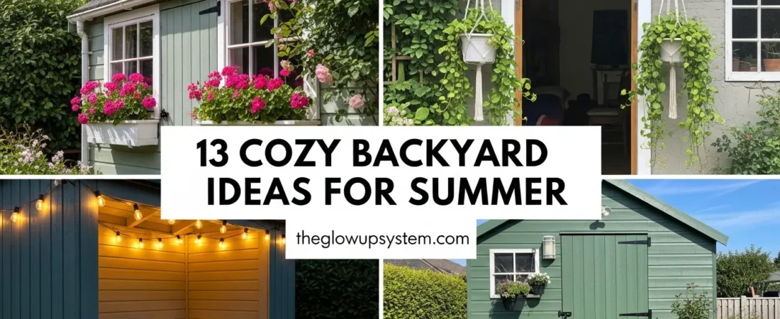 13 Cozy Backyard Shed Ideas For Summer