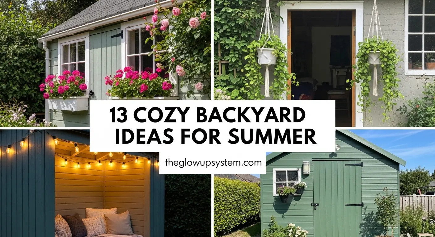 13 Cozy Backyard Shed Ideas For Summer