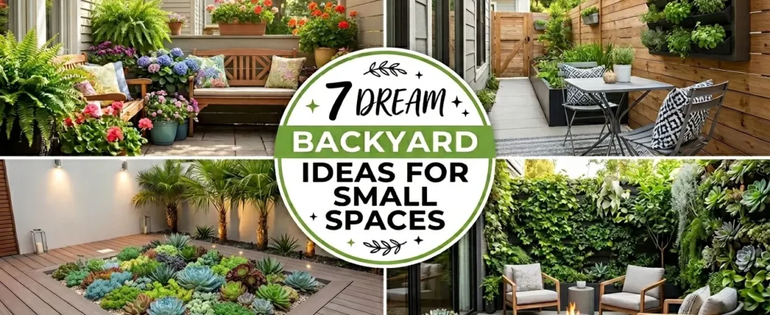7 Dream Backyard Ideas For Small Spaces