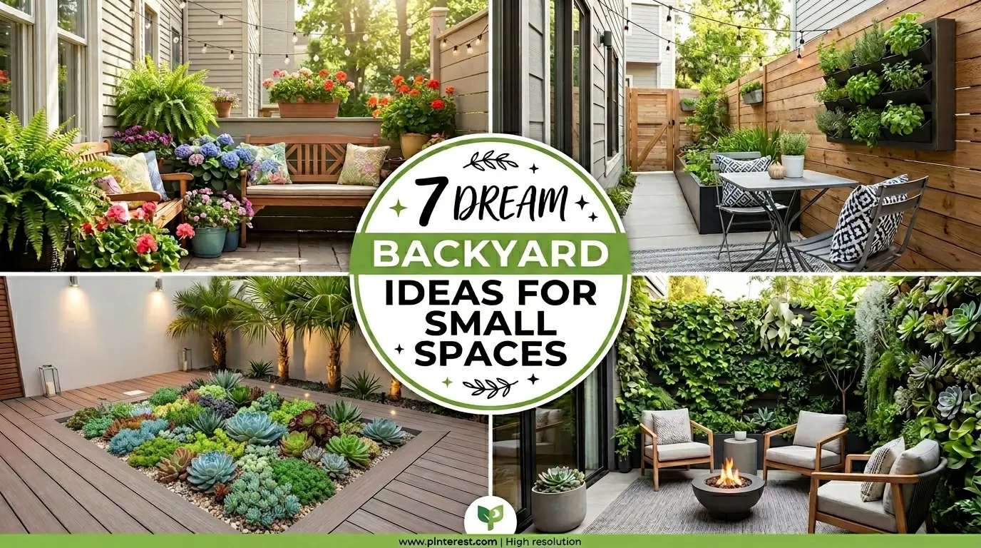 7 Dream Backyard Ideas For Small Spaces