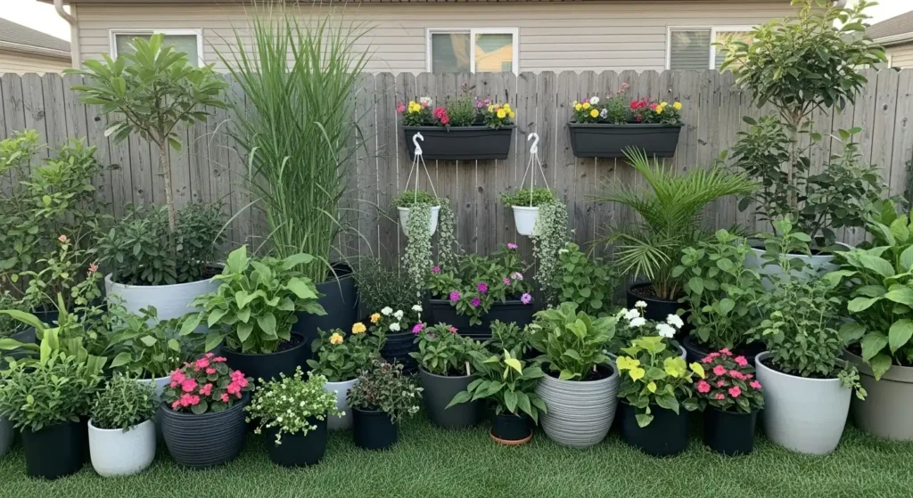 Container garden transformed