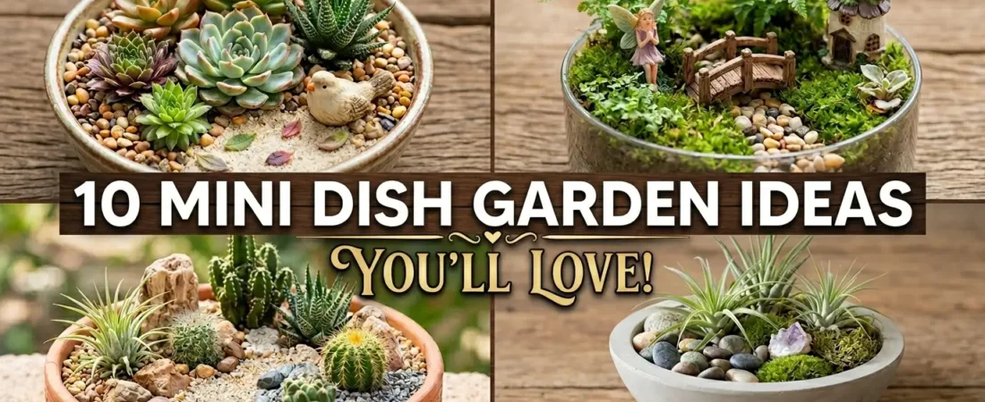 10 Mini Dish Garden Ideas You’ll Love
