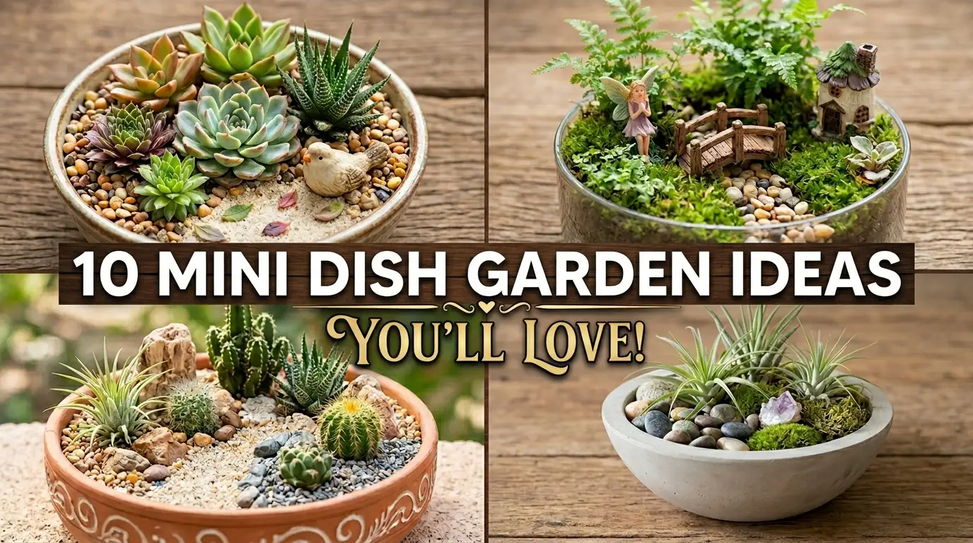 10 Mini Dish Garden Ideas You’ll Love