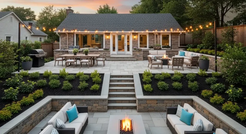 Multi-Level Patio