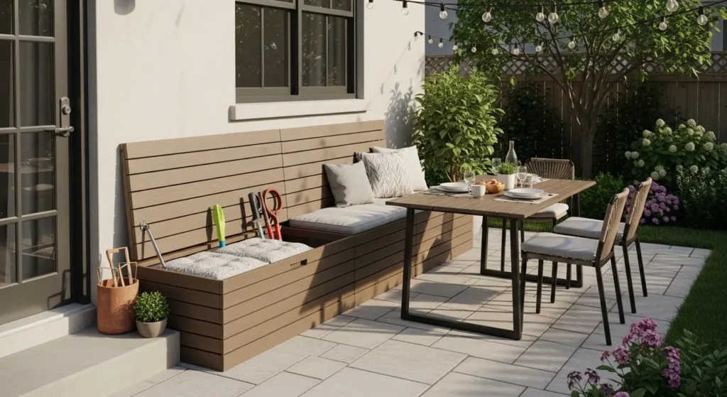 Multi-use outdoor furniture