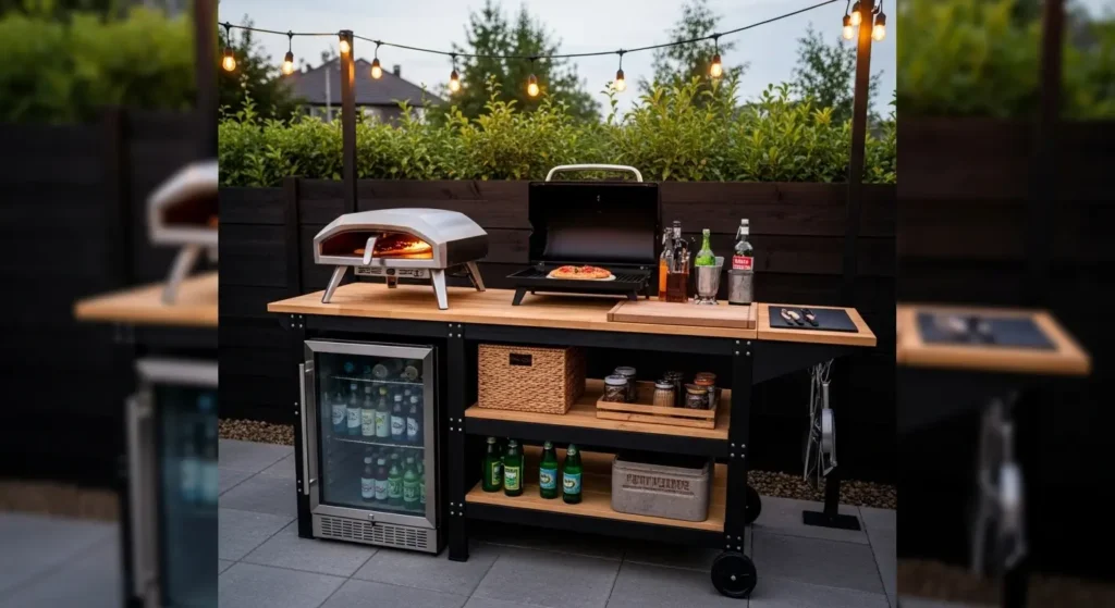 Outdoor kitchen on budget