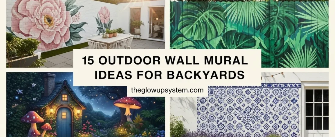 15 Outdoor Wall Mural Ideas For Backyards