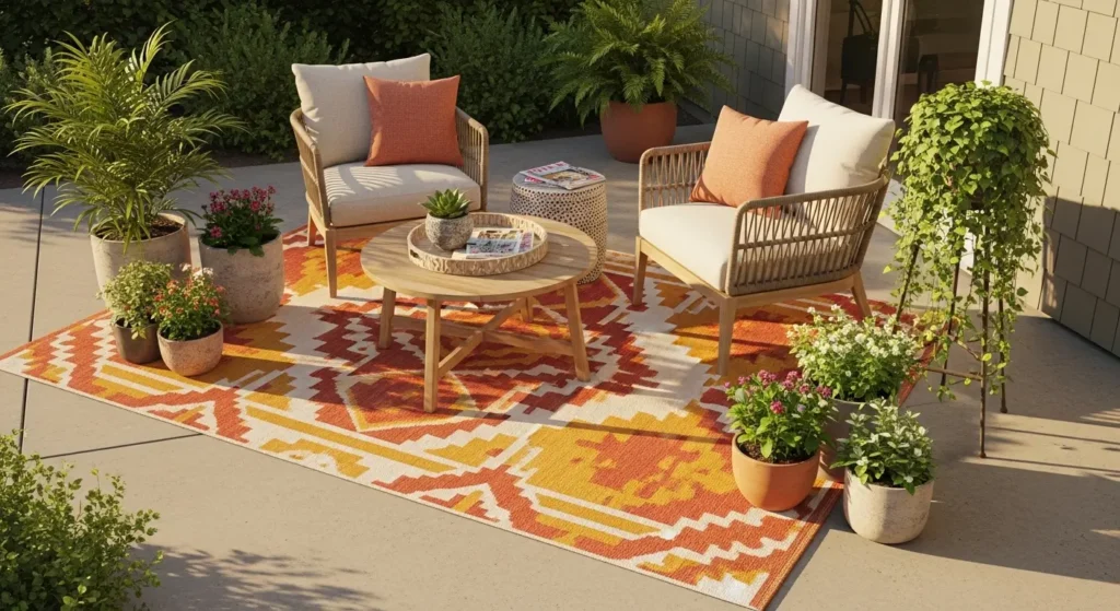 Patio transformed