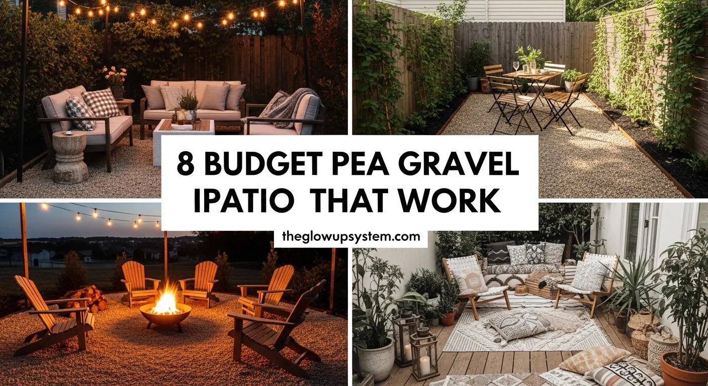 8 Budget Pea Gravel Patio Ideas