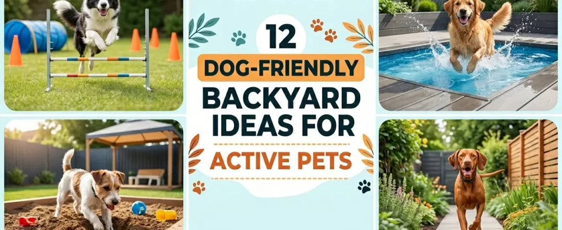 12 Dog-Friendly Backyard Ideas For Active Pets