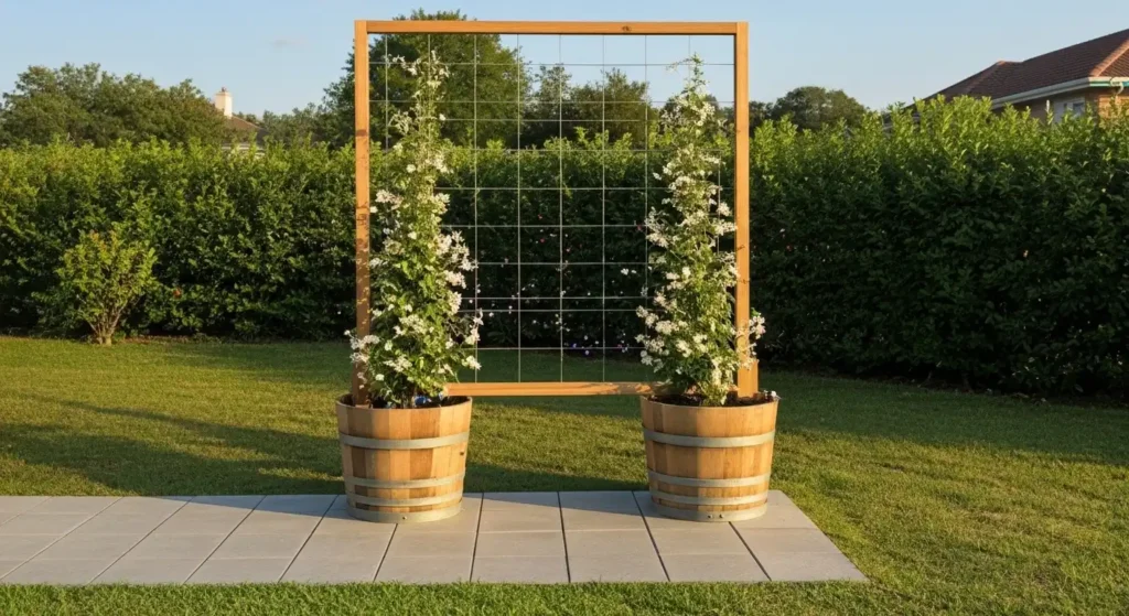 Freestanding Privacy Screen