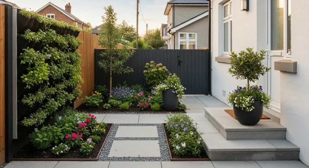 Small front yard garden transformed
