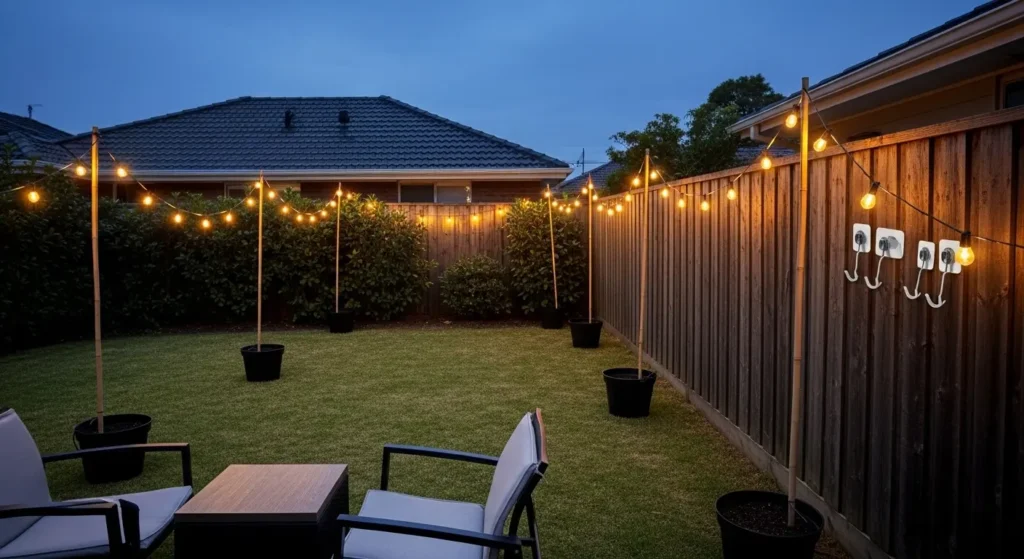 Solar string lights transform