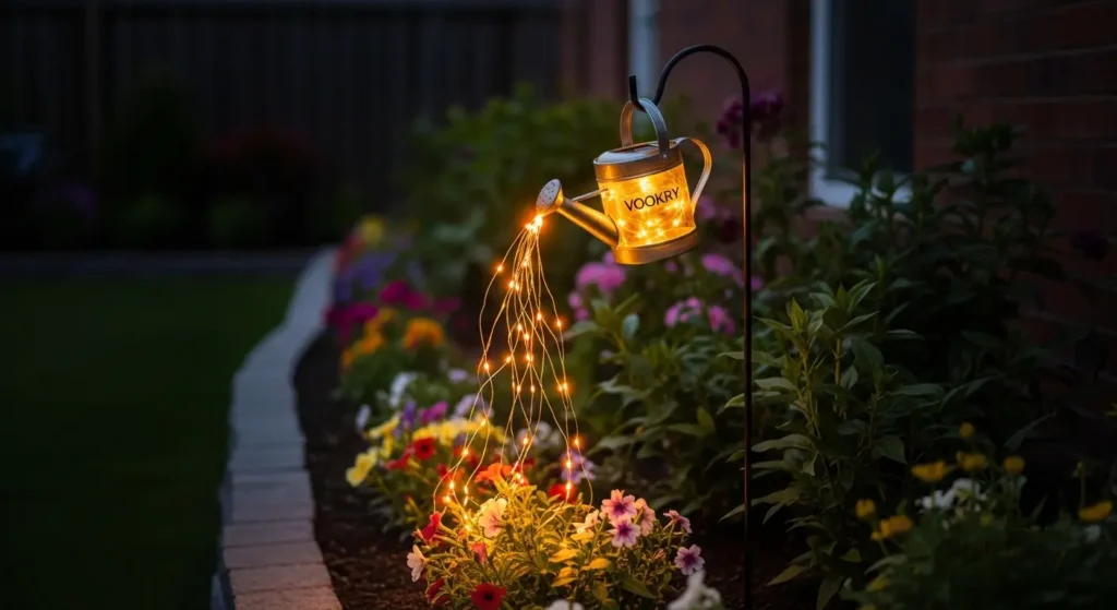 Solar Watering Can Light