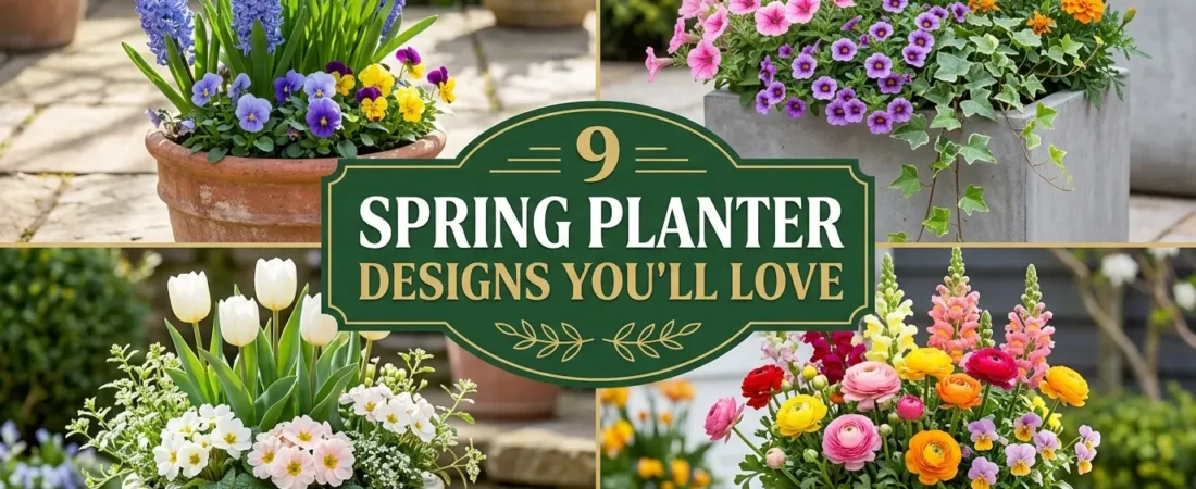 9 Spring Planter Designs You’ll Love