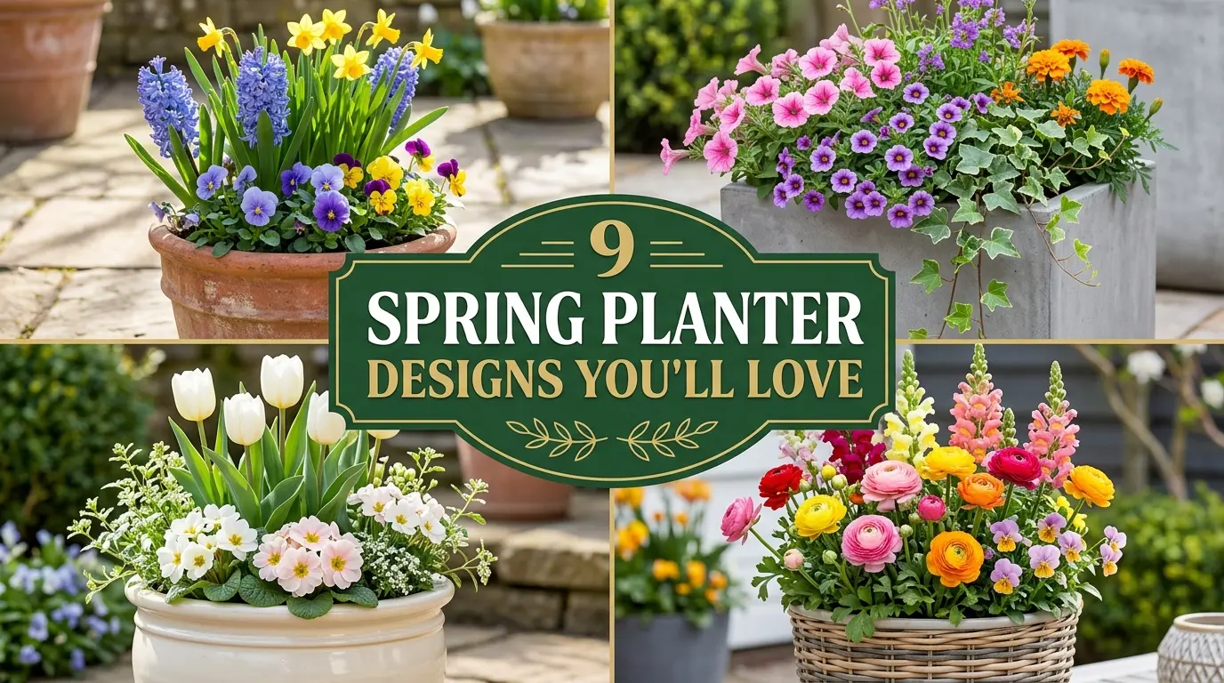 9 Spring Planter Designs You’ll Love
