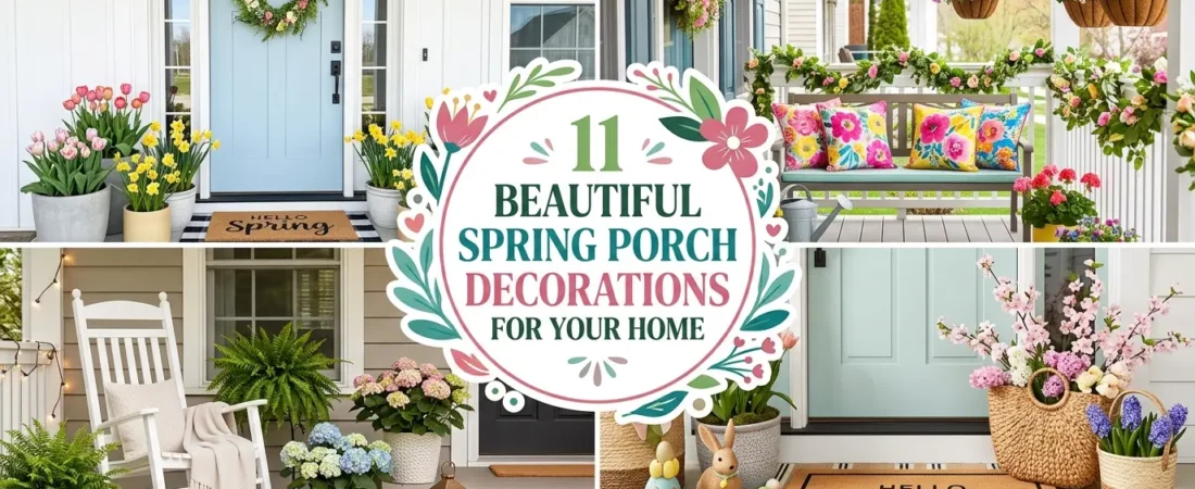 11 Beautiful Spring Porch Decorations For Your Home