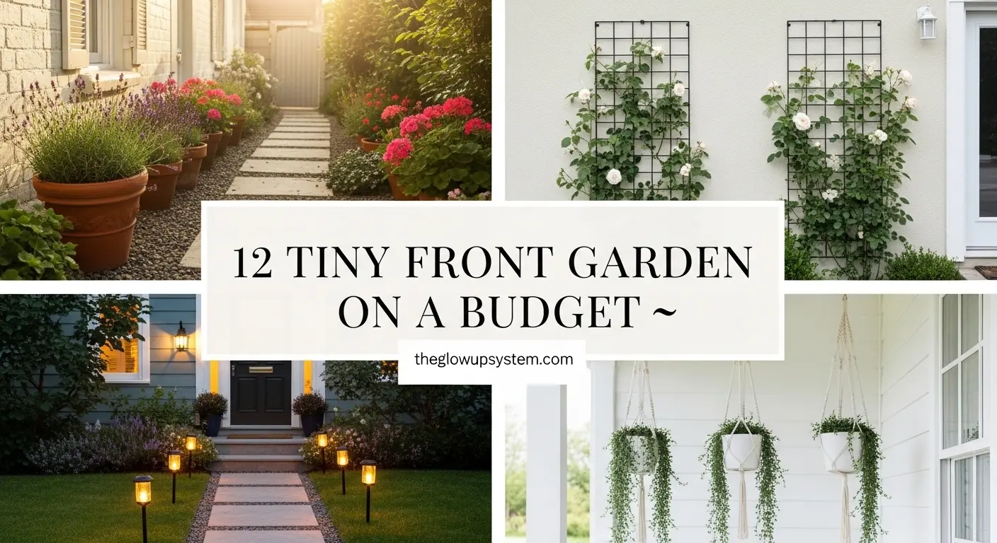12 Tiny Front Garden Ideas on a Budget 🌿