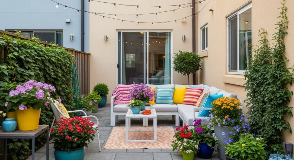 Townhome Backyard