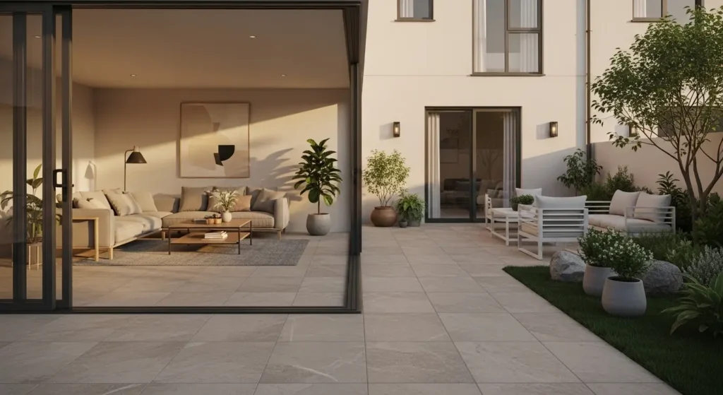 Townhouse indoor outdoor seamless