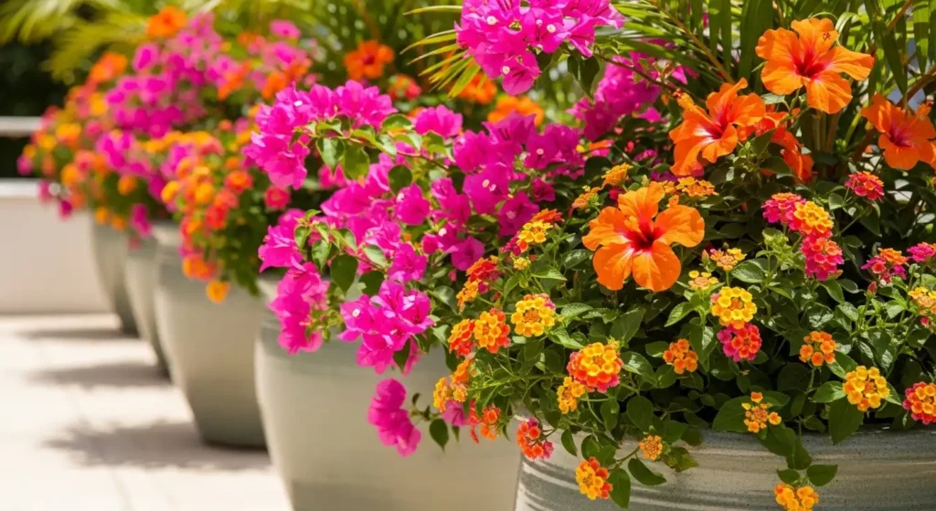 Tropical flowers