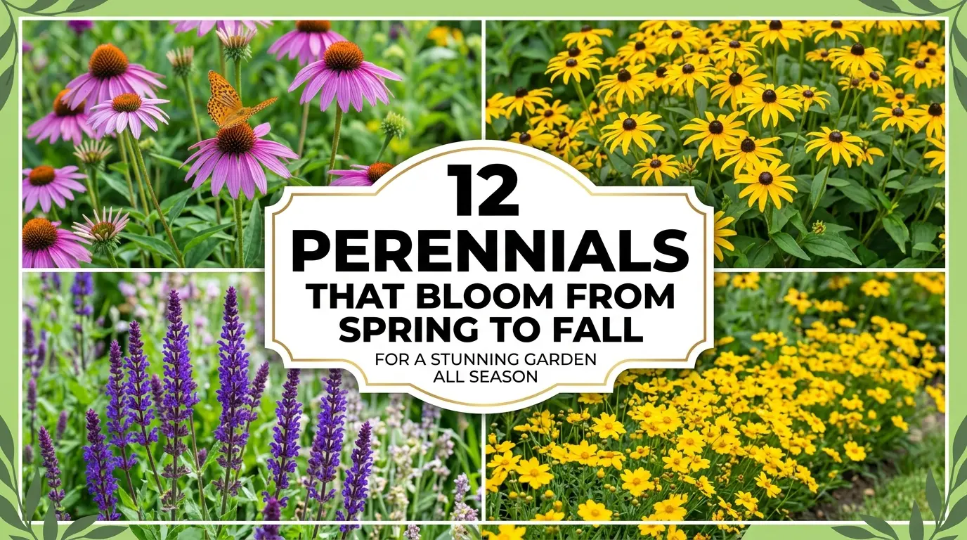 12 Perennials That Bloom From Spring To Fall