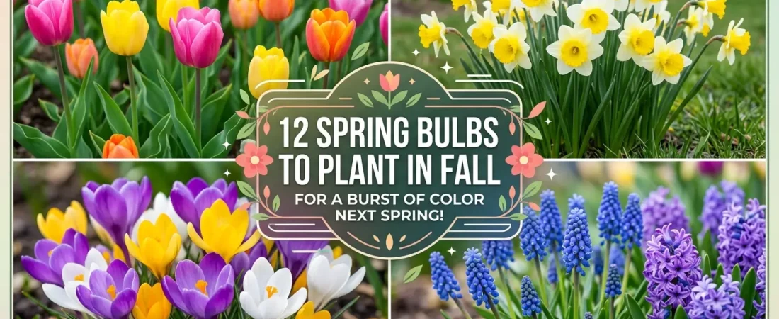 12 Spring Bulbs To Plant In Fall