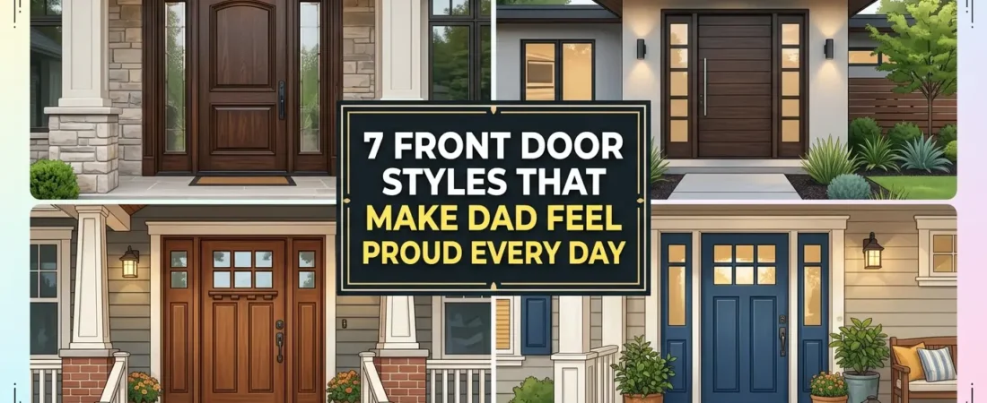 7 Front Door Decor Ideas That Make Dad Feel Proud