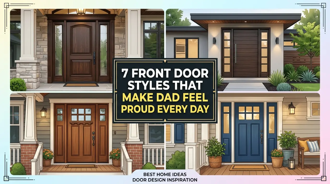 7 Front Door Decor Ideas That Make Dad Feel Proud