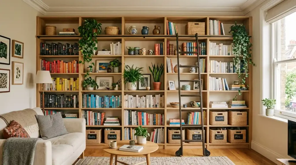 Apartment shelving
