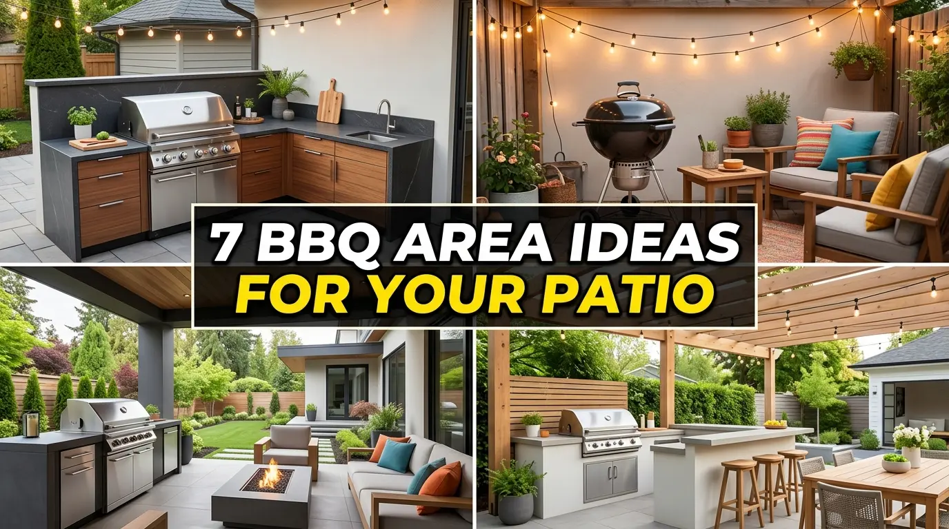 7 BBQ Area Ideas For Your Patio