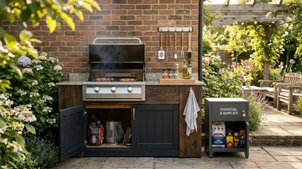 BBQ garden storage solutions