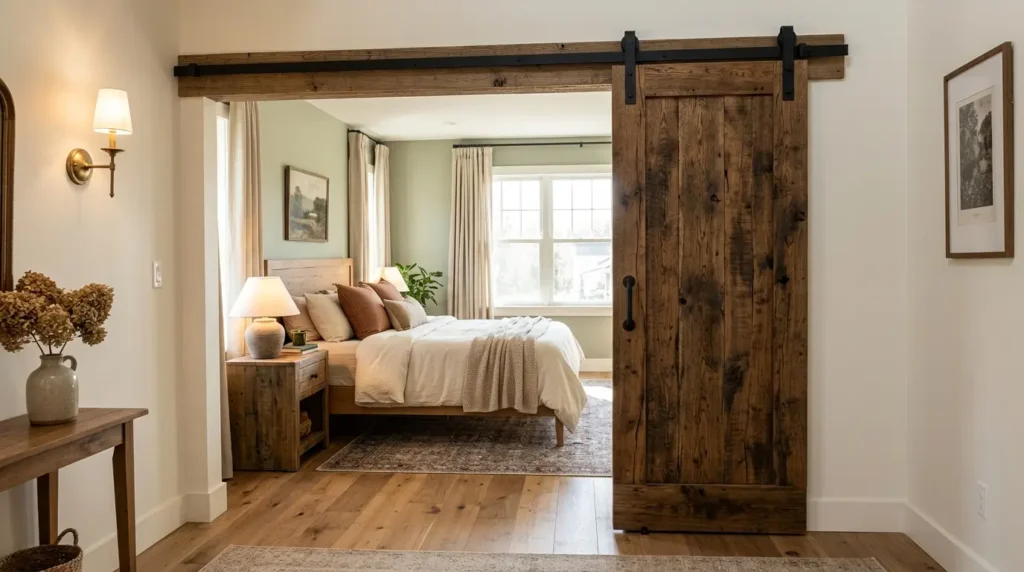 Barn door bedroom ideas overview