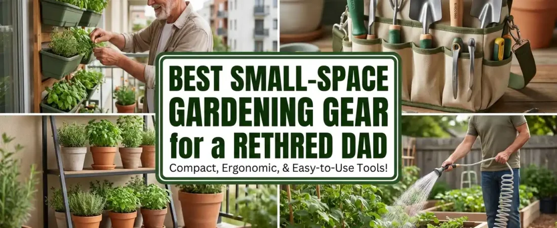 Best Small-Space Gardening Gear for a Retired Dad