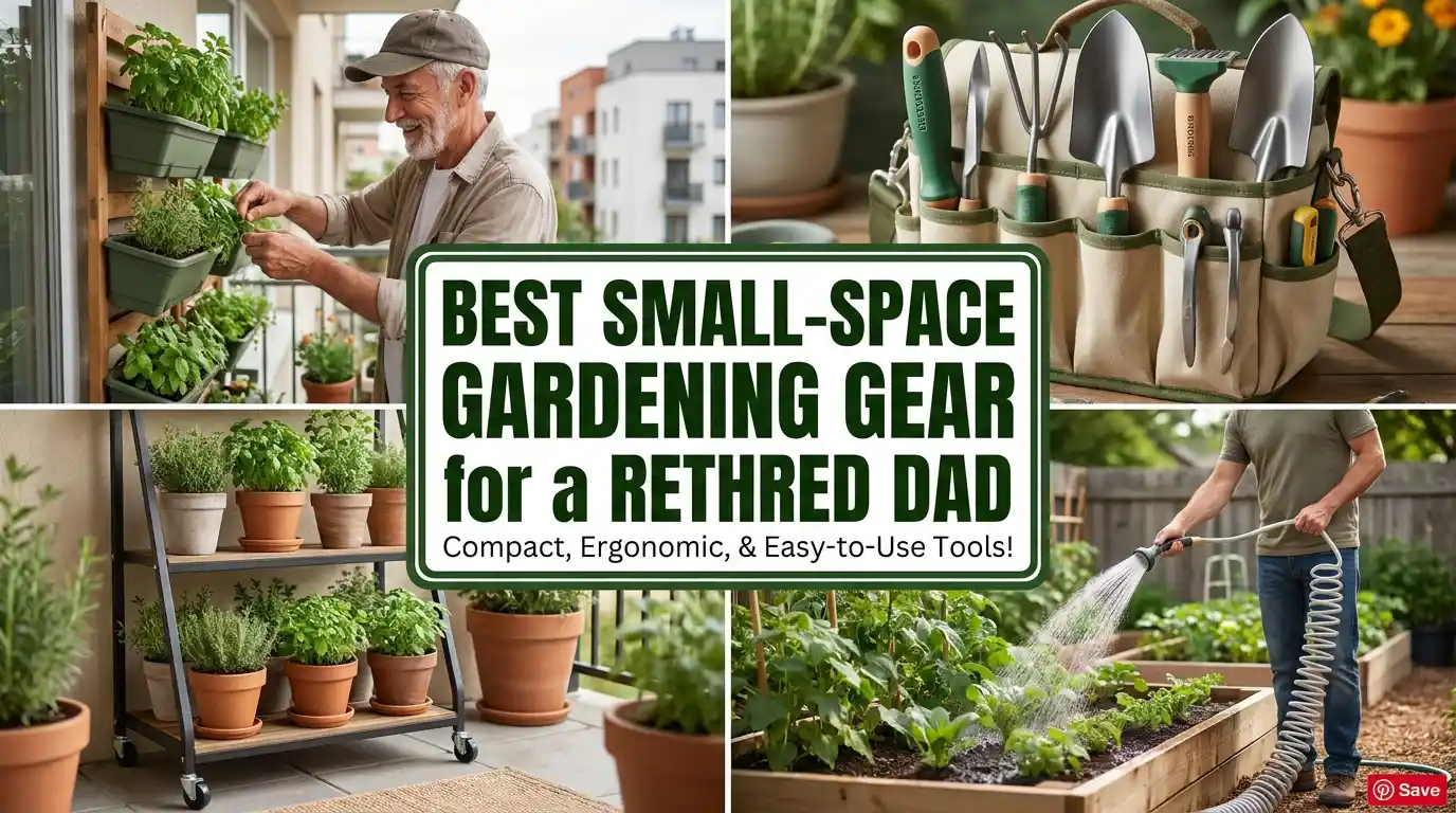 Best Small-Space Gardening Gear for a Retired Dad