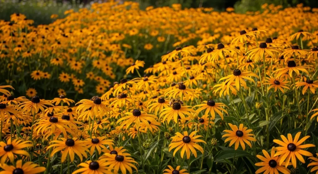 Black-eyed Susan garden display