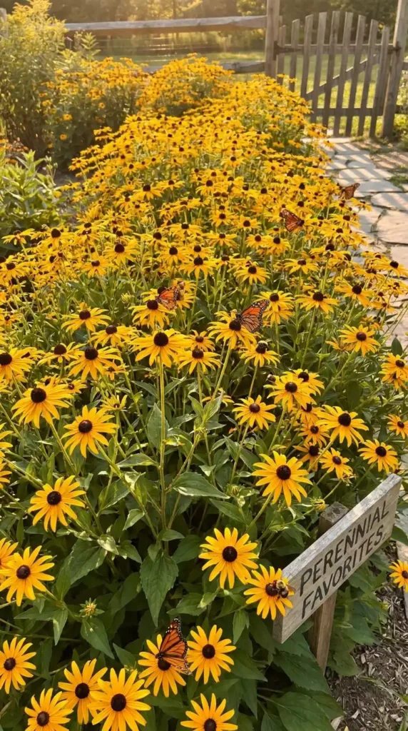 Black-eyed Susans blooming