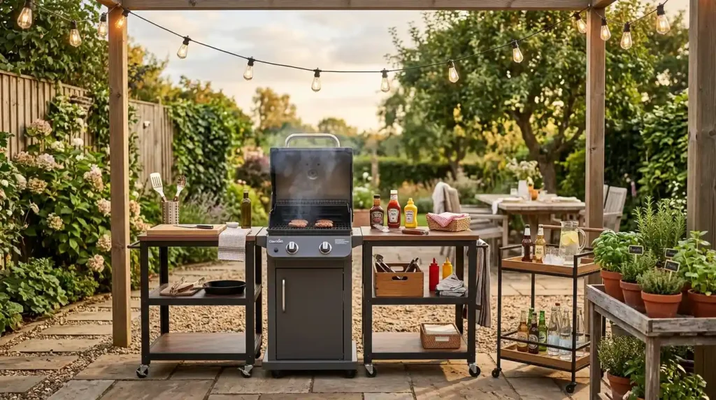 Budget outdoor kitchen setup