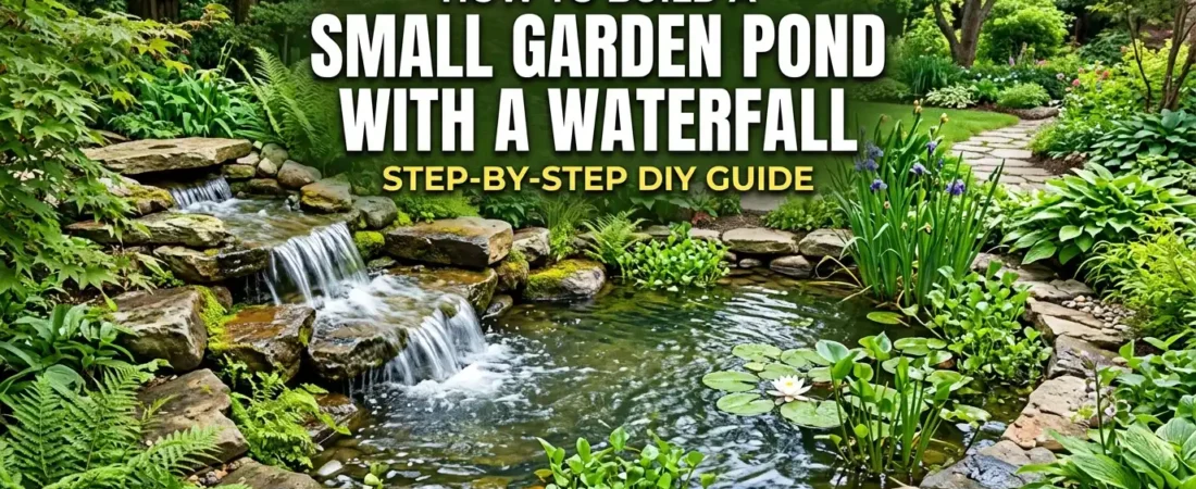 How To Build a Small Pond With a Waterfall