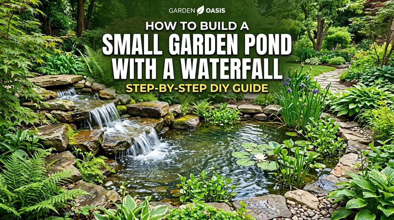 How To Build a Small Pond With a Waterfall