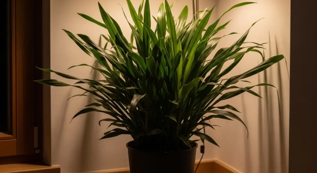 Cast iron plant in pot
