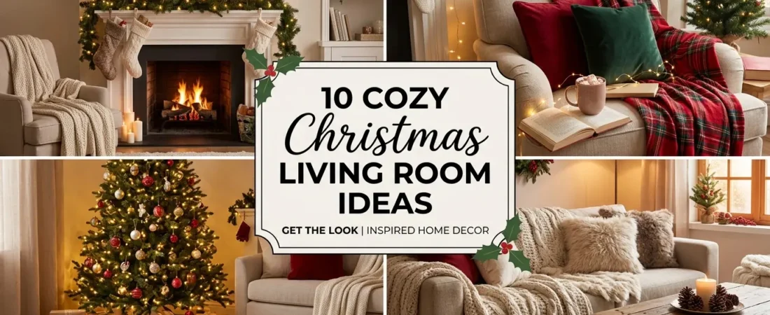 10 Cozy Christmas Living Room Ideas