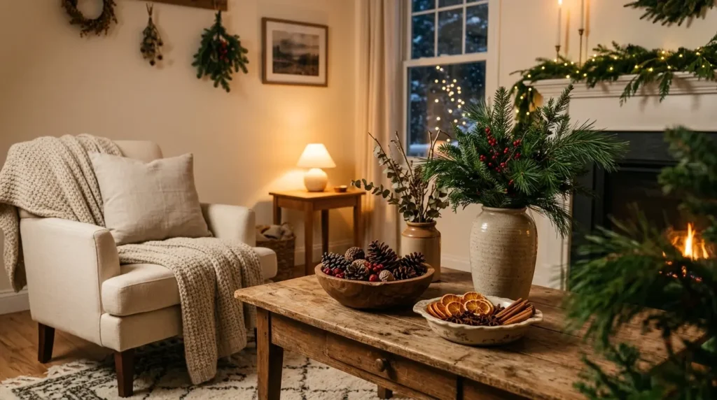 Christmas living room