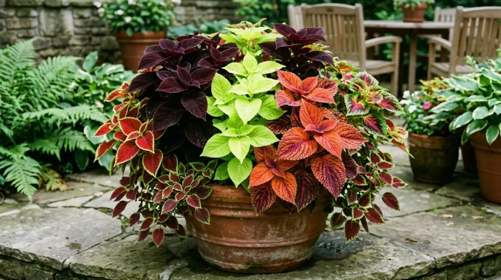 Coleus container combination