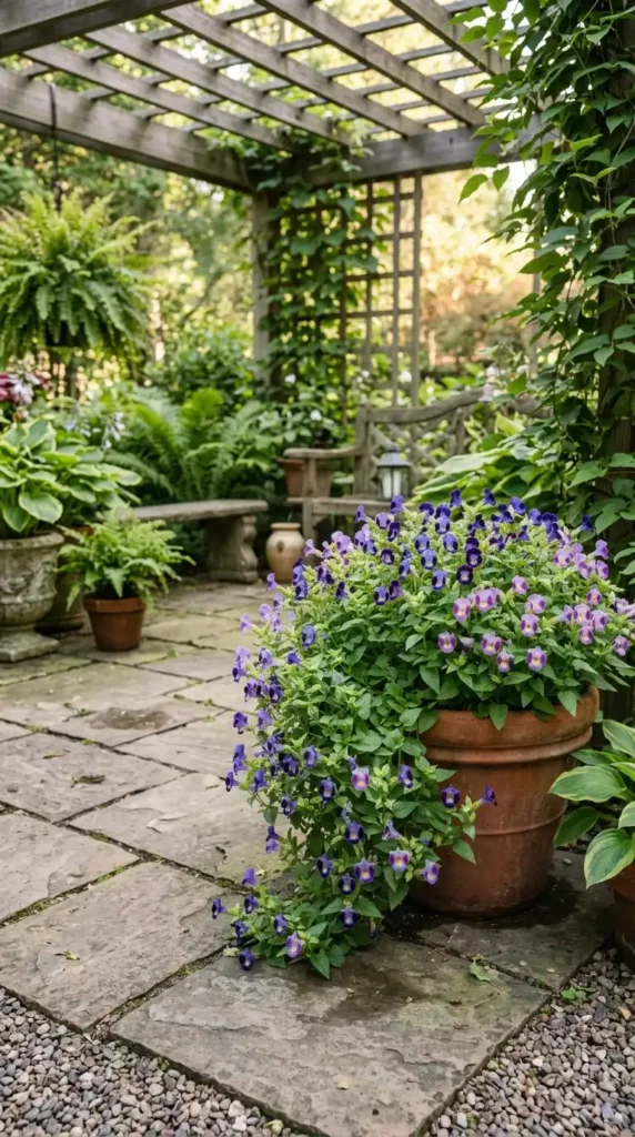 Container garden plants shade