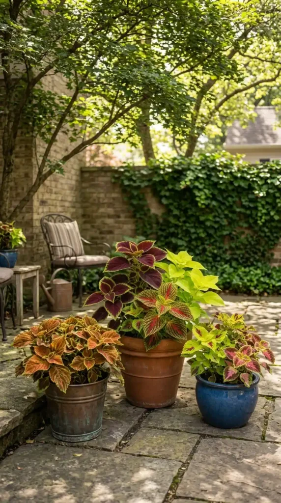 Container plants for shade