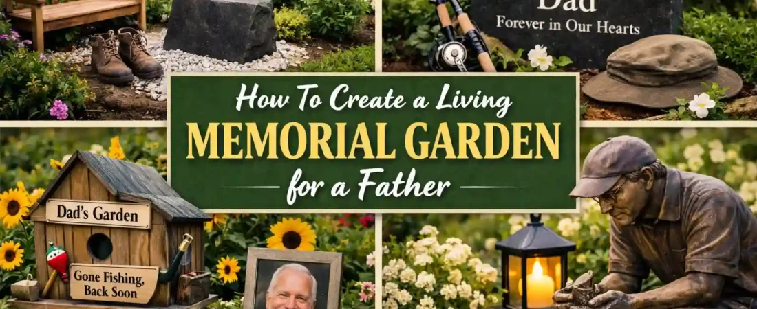 How To Create a Living Memorial Garden for a Father