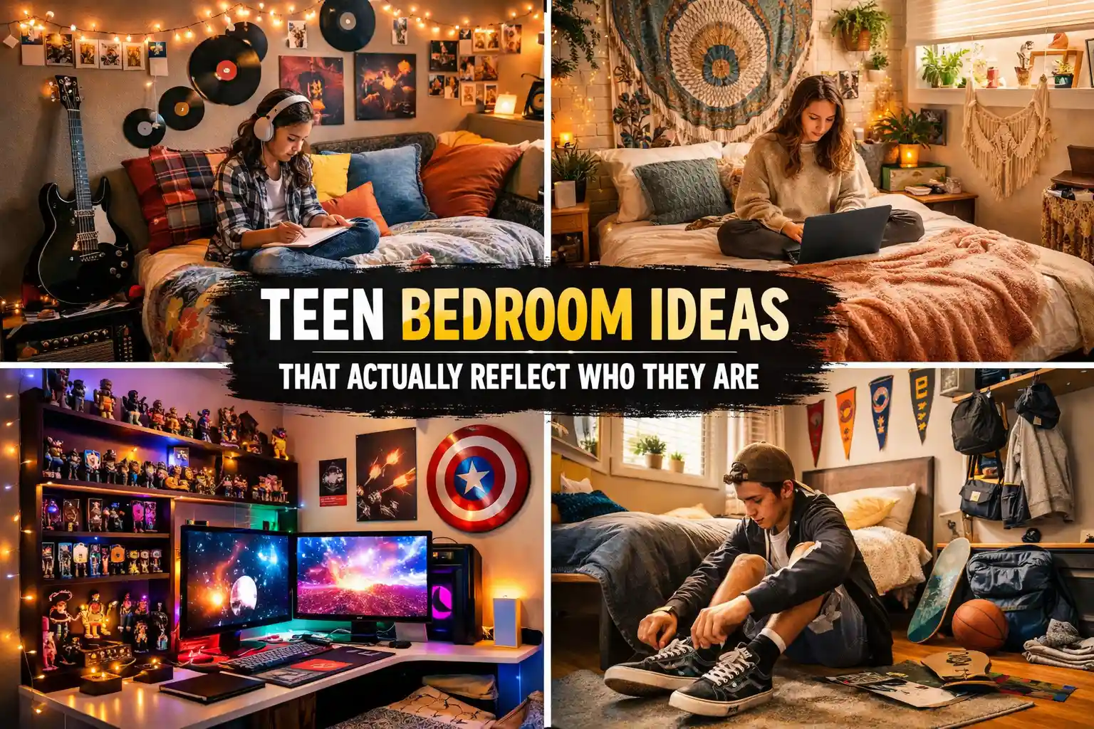 Teen Bedroom Ideas That Actually Reflect Who They Are