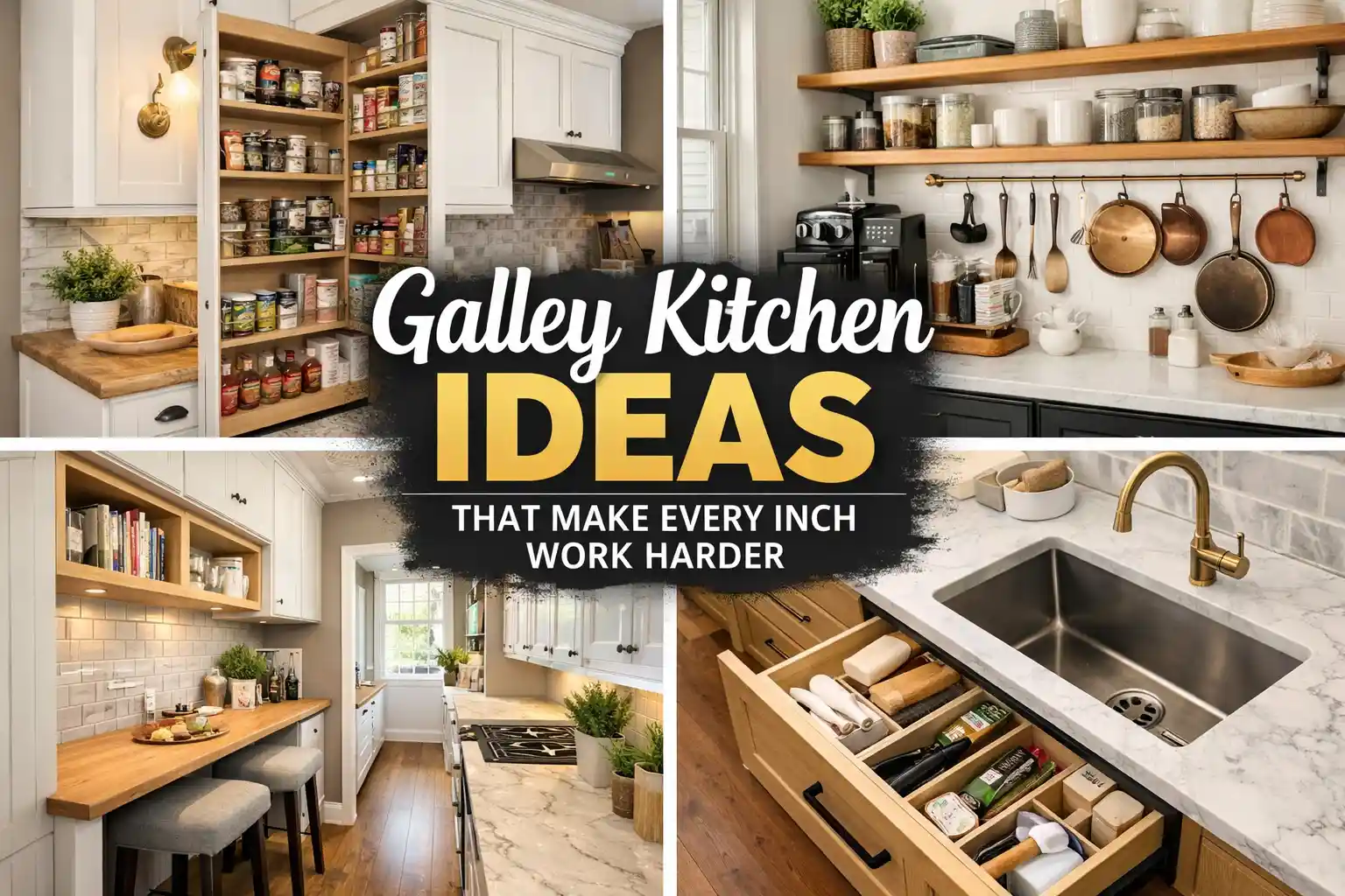 Galley Kitchen Ideas That Maximize Every Inch